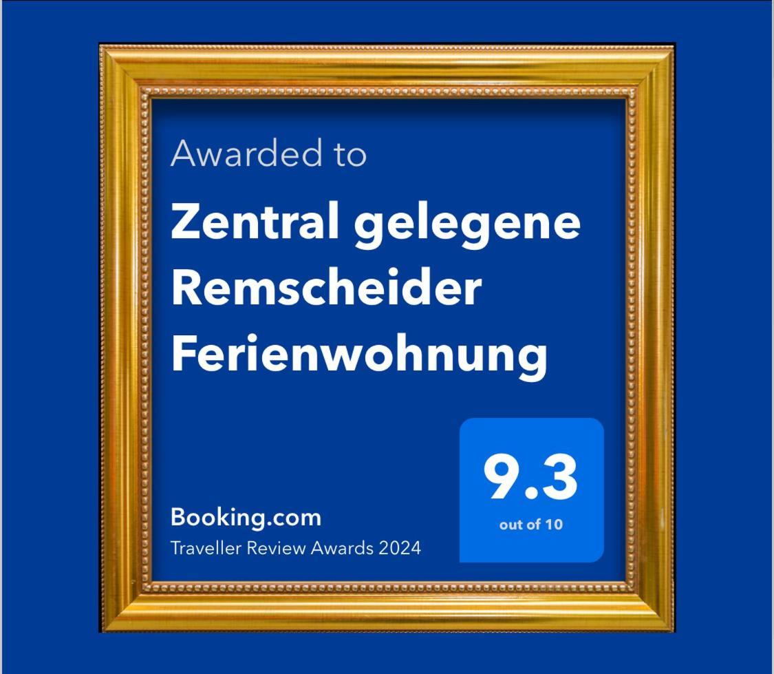 Zentral Gelegene Remscheider Ferienwohnung المظهر الخارجي الصورة